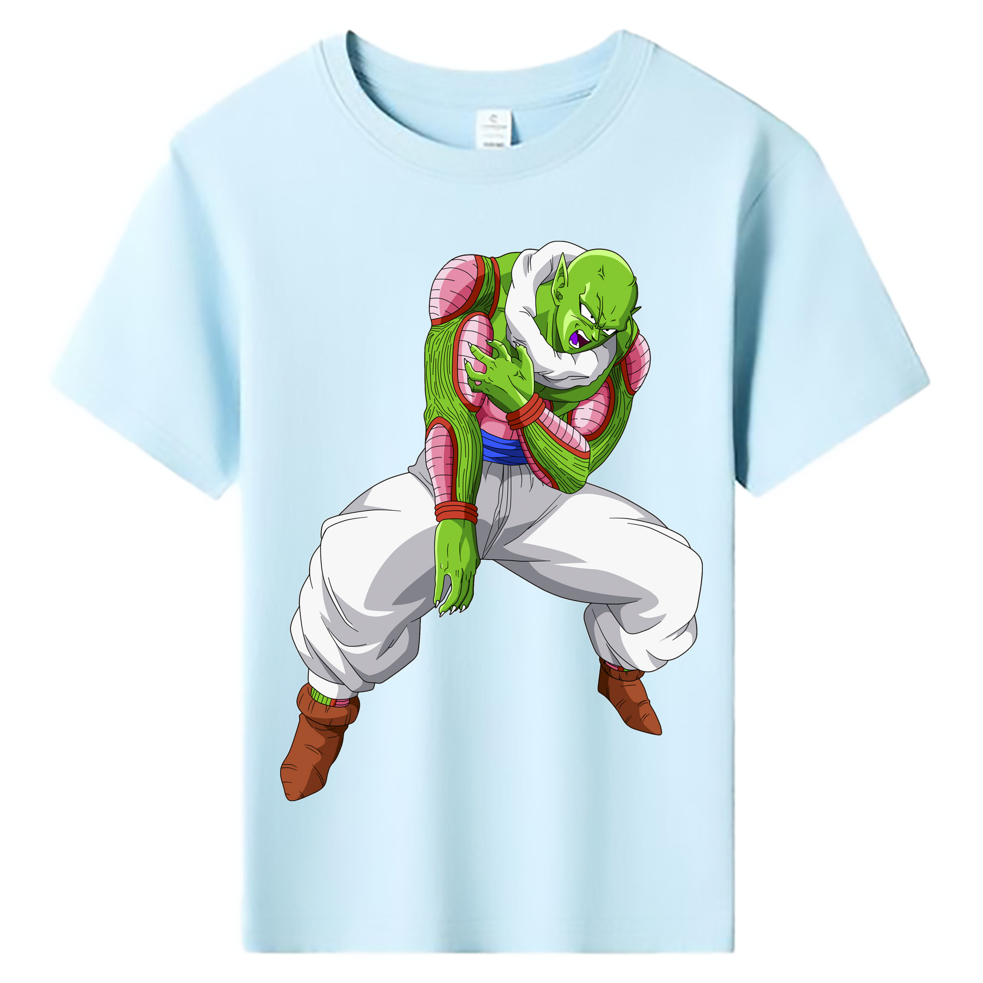 （画像用） ドラゴンボール ピッコロ DRAGON BALL Piccolo 綿100％キッズTシャツ（フロントプリント）